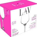 Set of cups LAV LV-LAL569F (6 Pieces) (4 Units)