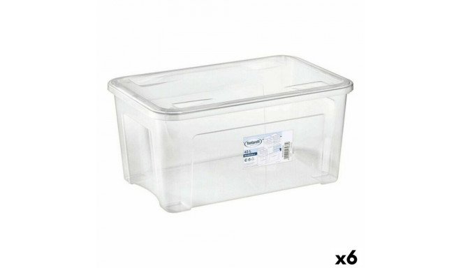 Storage Box with Lid Combi Tontarelli Combi (59 x 39 x 28 cm) 59 x 39 x 28 cm (6 Units)