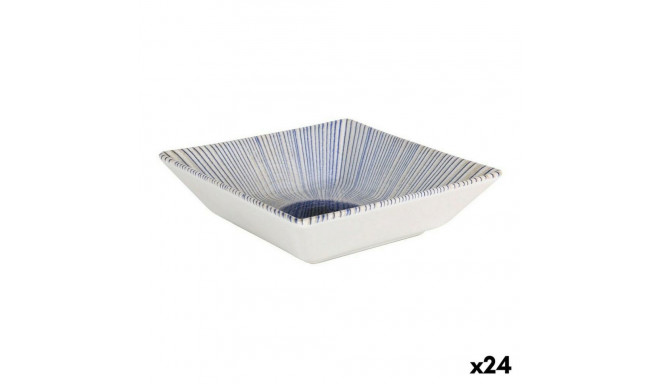 Kauss La Mediterránea Irys 18 x 18 x 5 cm (24 Ühikut) (ø 18 cm)