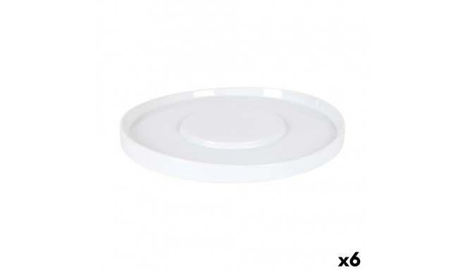 Flat Plate Inde White (6 Units)
