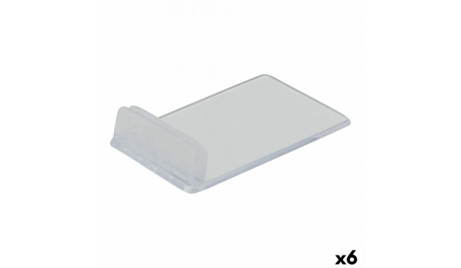 Holder Securit Sign Transparent Set 1 x 4 cm 10 Units