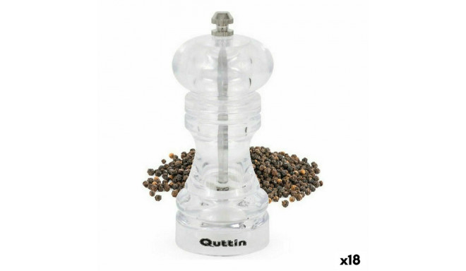 Spice Grinder Quttin 6,5 x 6,5 x 15 cm (18 Units)