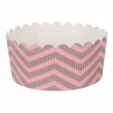 Küpsetusvorm Quttin Roosa 6 Tükid, osad 12 x 6 cm (12 Ühikut)