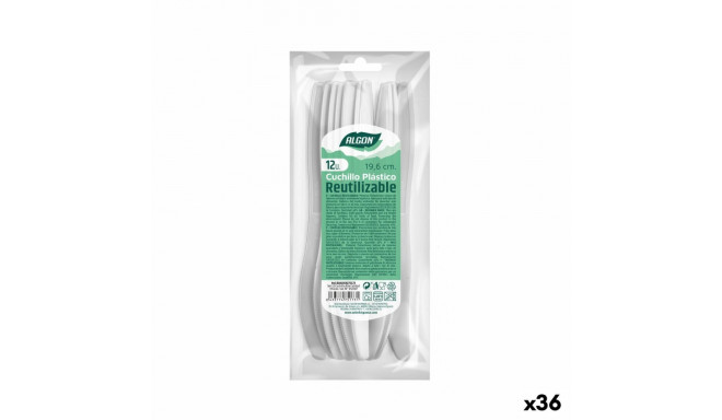 Nugade Komplekt Algon Taaskasutatav Valge 36 Ühikut 19,6 cm