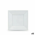 Набор многоразовых тарелок Algon Белый Пластик 18 x 18 x 1,5 cm (24 штук)