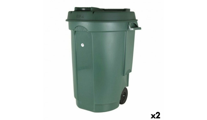 Dustbin with Wheels EDA 110 L 110 L