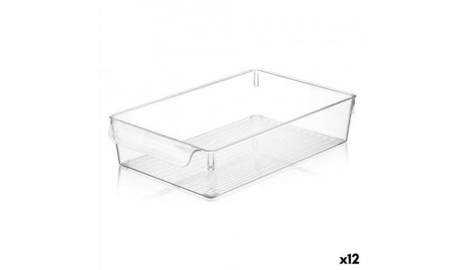 Multi-use Box Quttin Transparent 20 x 32,5 x 7 cm (12 Units)