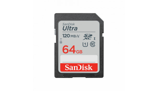 SDXC Mälukaart SanDisk Ultra 64 GB