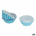 Konditorejas veidņu komplekts Vienreizējās lietošanas Zils (36 Vienības) (50 pcs)