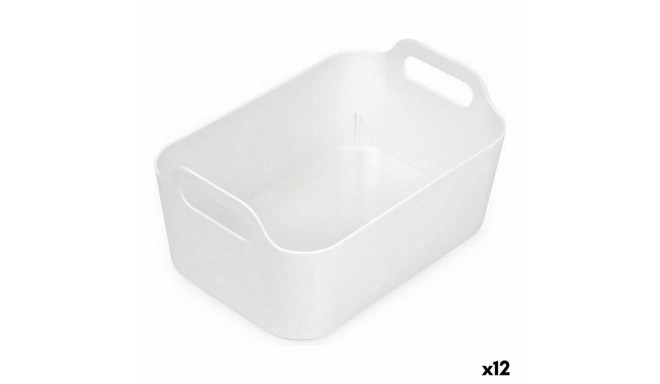 Daudzfunkcionāls grozs Confortime Balts 33 x 23,5 x 15,4 cm (12 gb.)