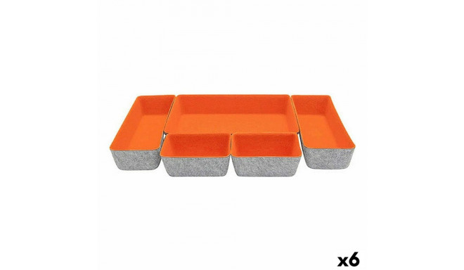 Органайзер Для Ящиков Confortime Фетр 27,5 x 20 x 5,3 cm 5 Предметы (6 штук)