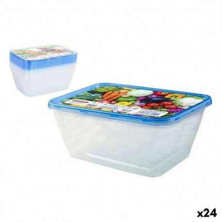 8 Kahekordne reguleerimissüsteem Privilege 1L Ristkülikukujuline 17,5 x 12 x 7 cm (24 Ühikut)