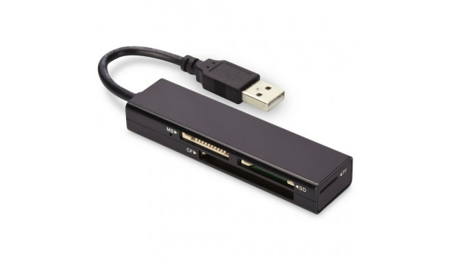 External Card Reader Ednet 85241 Black