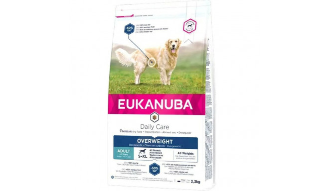 Sööt Eukanuba Daily Care Overweight Täiskasvanu Kana Türgi 12 kg