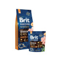 Фураж Brit Premium by Nature Senior S+M старший Яблоко Курица Кукуруза 15 kg