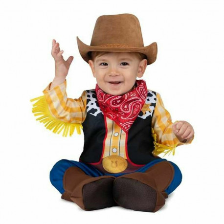 Costume for Children My Other Me 4 Pieces cowboy Yellow - 2-3 Years