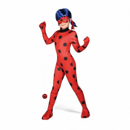 Costume for Children Lady Bug 7 Pieces - 4-5 Years