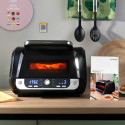 Oil-free Fryer with Grill, Accessories and Recipe Book InnovaGoods Air Fryer Fryinn 12-in-1 6000 Bla