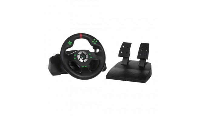 Võidusõidurool Esperanza EGW101 Pedaalid Must Roheline PlayStation 3