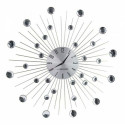 Wall Clock Esperanza EHC002 Glass Stainless steel Aluminium 150 cm