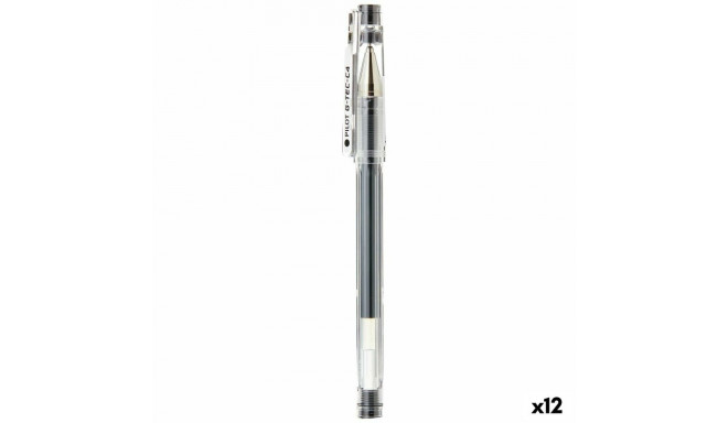 Gela pildspalva Pilot G-TEC C4 Melns 0,2 mm (12 gb.)