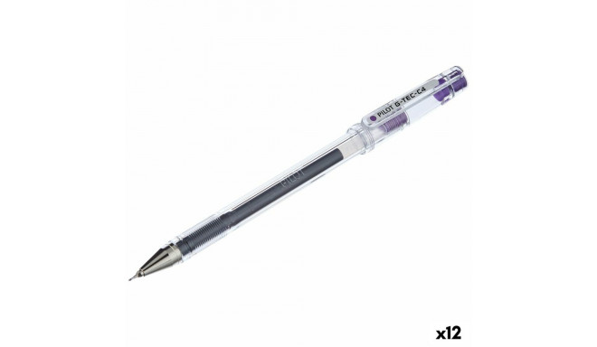 Gel pen Pilot G-TEC C4 Purple Violet 0,2 mm (12 Units)