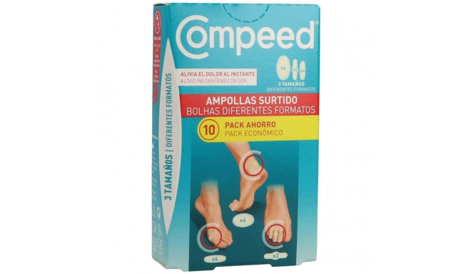 Villiplaastrid Compeed   10 Tükid, osad