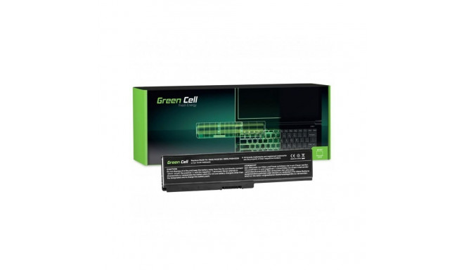 Sülearvuti aku Green Cell TS03 Must 4400 mAh