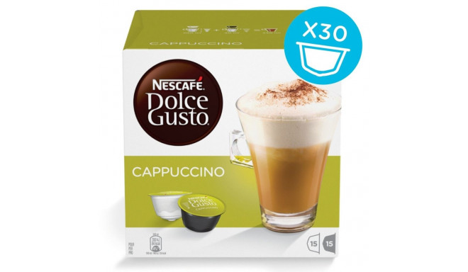 Kohvikapslid Nestlé CAPUCCINO 30 Tükid, osad