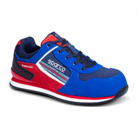 Safety shoes Sparco Ndis Scarpa Gymkhana Martini Racing S3 ESD Blue Red - 38