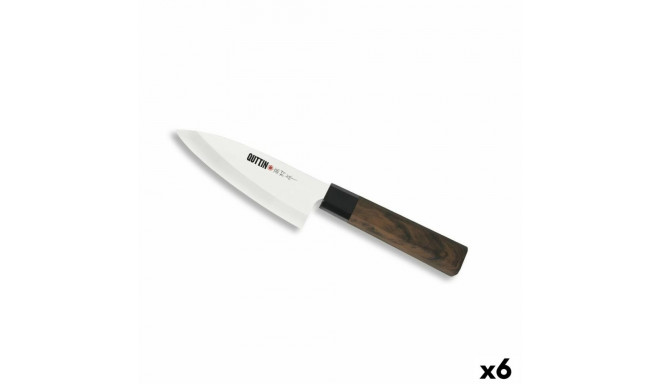 Kitchen Knife Quttin Deba Takamura 11 cm (6 Units)