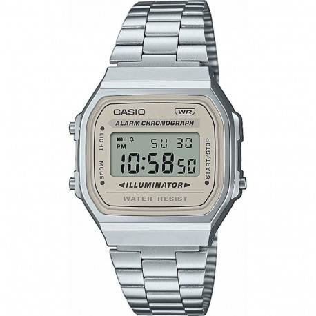 Unisex Kell Casio VINTAGE ICONIC Beež Hõbedane (Ø 36 mm) (Ø 39 mm)