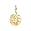 Naiste Pärlid Thomas Sabo IC12363-413-39 Kuldne 2 cm