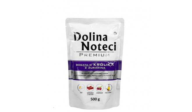 Wet food Dolina Noteci Premium Blueberry Rabbit 500 L 500 g