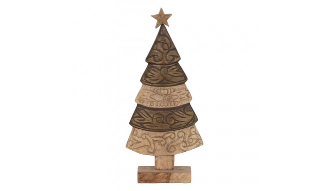 Christmas bauble Brown Mango wood Christmas Tree 23,5 x 9 x 50 cm