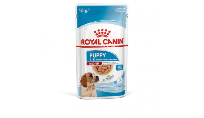 Wet food Royal Canin Medium Puppy Chicken 10 x 140 g