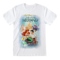 Short Sleeve T-Shirt The Little Mermaid Classic Poster White Unisex - L