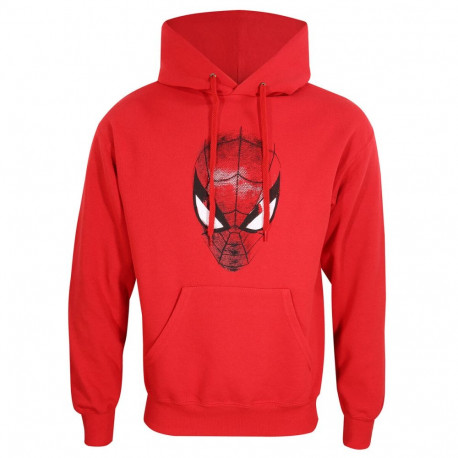 Unisex Hoodie Spider-Man Spider Crest Red - S