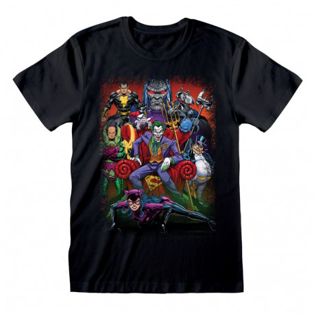 Lühikeste varrukatega T-särk DC Comics Villains Must Unisex - M