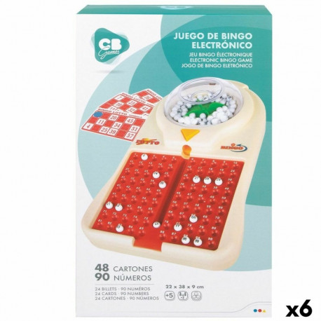 Automaatne bingo CB Games   Papp Plastmass (6 Ühikut)