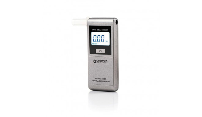 Digital alcohol tester Oromed X12 Pro Silver Silver