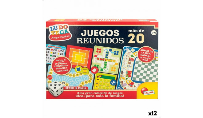 Board game Lisciani Juegos reunidos ES 40 x 0,1 x 33 cm (12 Units)