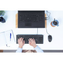 Klaviatuur Trust 23880 Must Inglise EEUU QWERTY