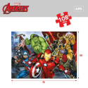 Laste pusle The Avengers Kahesuunaline 108 Tükid, osad 70 x 1,5 x 50 cm (6 Ühikut)