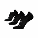 Ankle Socks Brooks Run-In No Show 3 pairs Black Unisex - 34-37