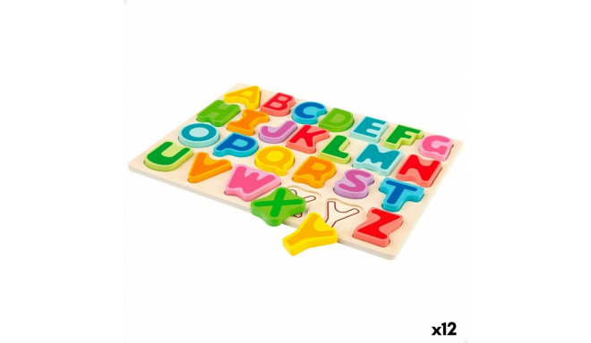 Puidust Laste Pusle Woomax + 2 aastat 27 Tükid, osad (12 Ühikut)