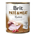 Влажный корм Brit Paté & Meat Курица Кролик 800 g