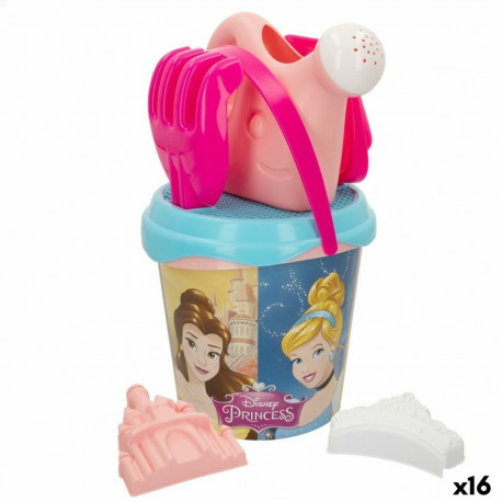 Rannalelude komplekt Princesses Disney Ø 18 cm (16 Ühikut)