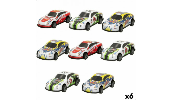 Vehicle Playset Speed & Go 8,9 x 2,7 x 4 cm (6 Units)