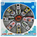 Vehicle Playset Speed & Go 8,9 x 2,7 x 4 cm (6 Units)